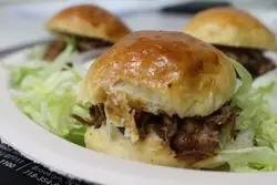 Kosher Pulled Beef Sliders