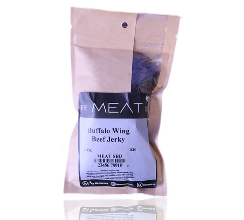Buffalo Wings Beef Jerky - 4oz