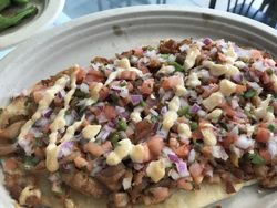 Chipotle Chicken Flatbread (meat)