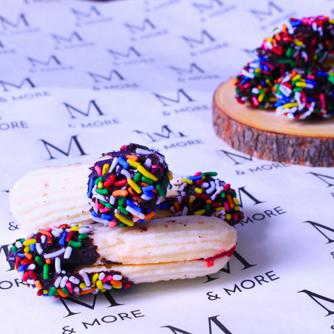 Lady Finger Cookies With Sprinkle(Parve)