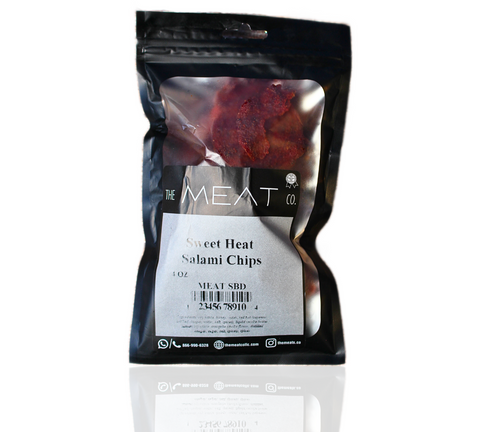 Sweet Heat Salami Chips - 4oz