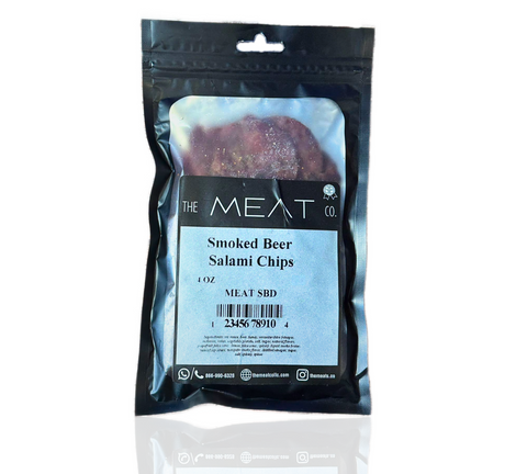 Smoked Beer Salami Chips - 4oz