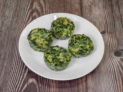 Spinach Cups No Puff