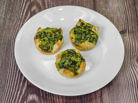 Kosher Spinach Cups - With Puff(Dairy, Glutenn Free)