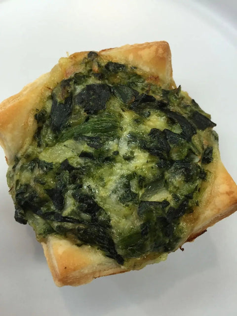 Spinach Cups With Puff